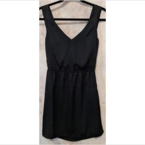 3/$25 Tobi Blouson Mini Dress Surplise Back Black
